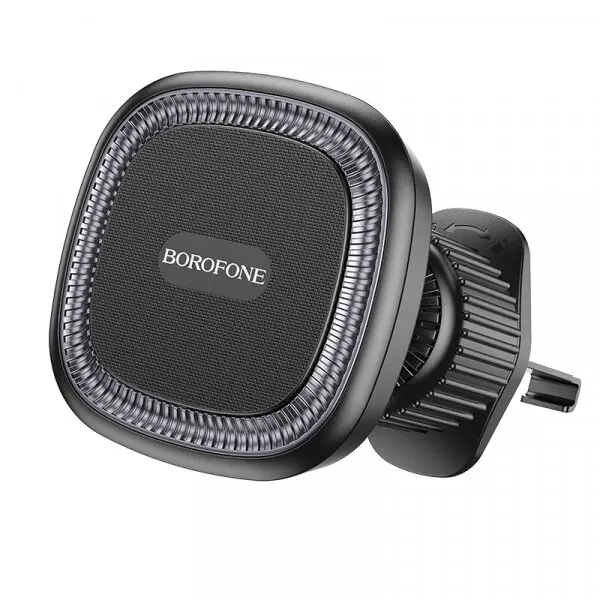 Borofone Suport Auto Magnetic Borofone BH96 Ice, Universal, Negru Gri
