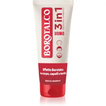 Borotalco MEN 3 in 1 Gel de duș pentru bărbați pentru față, corp și păr