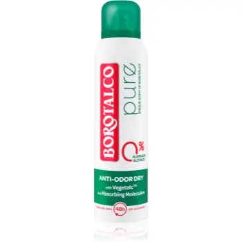 Borotalco Pure Original Deodorant Spray fara continut de aluminiu