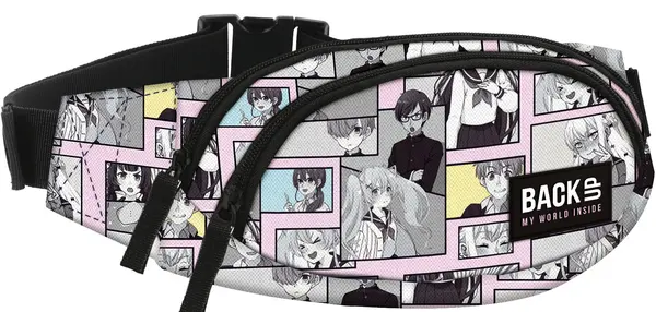 Borsetă de brâu Back Up 6 A - Pastel Manga