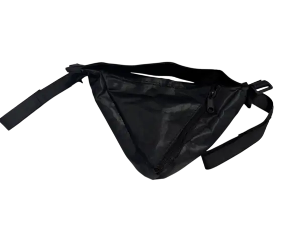 Borseta montare cadru forma triunghiulara, culoare negru