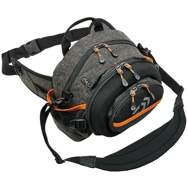 Borseta Waist Pack Grey Orange