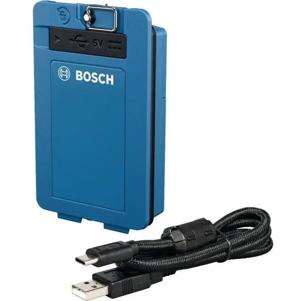 BOSCH Acumulator BOSCH Professional BA 3.7V 3.0Ah XL 1600A031FZ, Sursa de alimentare de lunga durata, Conector USB-C, Poate fi reincarcat in timpul utilizarii
