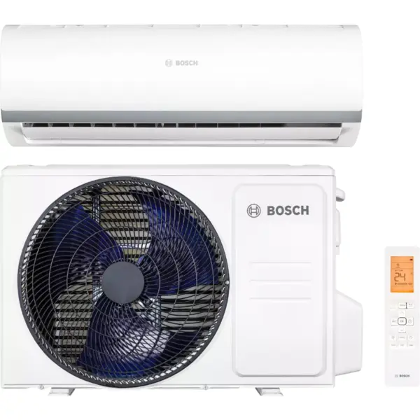 BOSCH Aparat de aer conditionat Bosch Climate 2000, 18000 BTU, A++/A+, Filtru catalizator rece, functie Wind avoid me, functie Follow-me, Alb