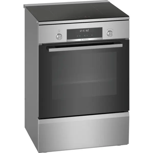 BOSCH Aragaz Bosch HLS79Y351U Seria 6, Inductie, Electric, Inox, 60x60cm, 63L