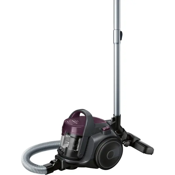 BOSCH Aspirator fara sac Bosch 3A BGC05AAA1, 700W, 1.5 L, filtru igienic PureAir, sistem Easy Clean, negru-mov
