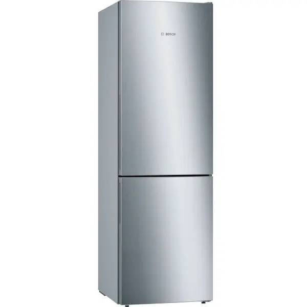 BOSCH Combina frigorifica Bosch KGE36ALCA, 308 l, Low Frost, VitaFresh, Clasa C, H 186 cm, Argintiu