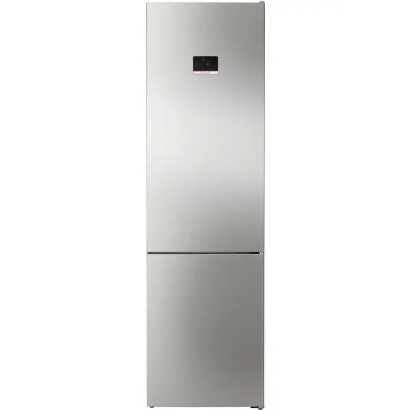 BOSCH Combina frigorifica Bosch KGN394ICF, 363 l, No Frost, Clasa C, Iluminare LED, VitaFresh, Display touch control, Raft sticle, Multi Airflow, PerfectFit, H 203 cm, Inox Antiamprenta