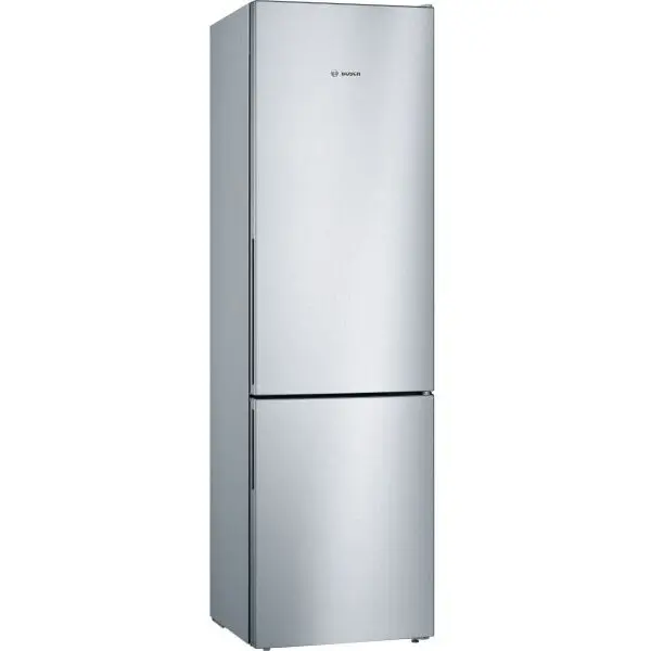 BOSCH Combina frigorifica BOSCH KGV39VLEAS, 343 l, H 201 cm, Clasa E, argintiu
