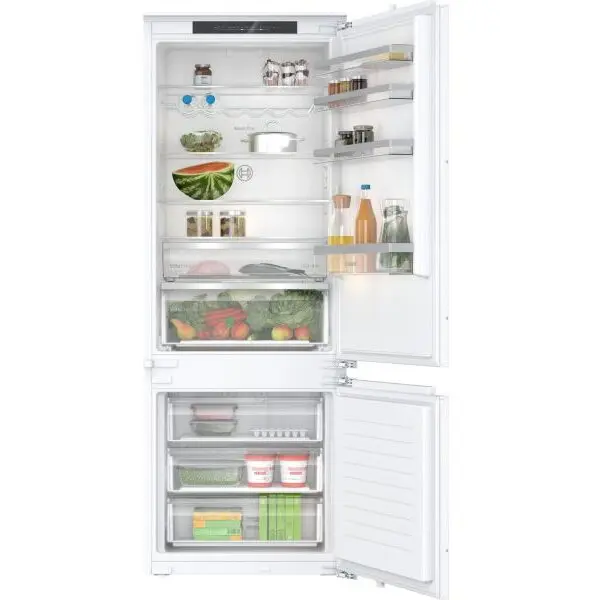 BOSCH Combina frigorifica incorporabila Bosch KBN96VFE0, 383L, Clasa E, H 194 cm