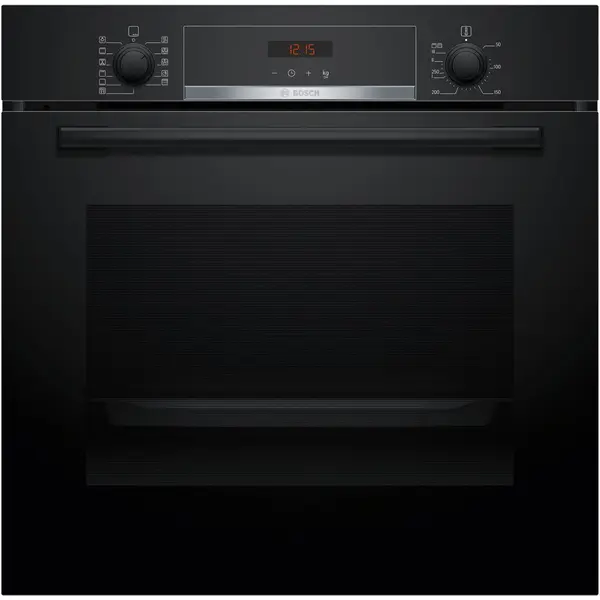 BOSCH Cuptor incorporabil Bosch HBA574BB3, 71 L, Electric, Multifunctional, Grill, 7 functii , Autocuratare pirolitica, AutoPilot 10, 3D Hotair, Clasa A+, Negru