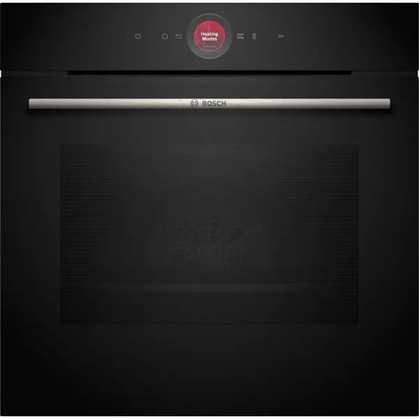 BOSCH Cuptor incorporabil Bosch HBG7741B1, Electric, 71 l, Multifunctional, 14 functii , Autocuratare pirolitica, Grill, Home Connect, Air Fry, Clasa A+, Negru