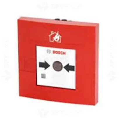 BOSCH Declansator incendiu agresabil cu geam Bosch FMC-210-SM-G-R, Rosu