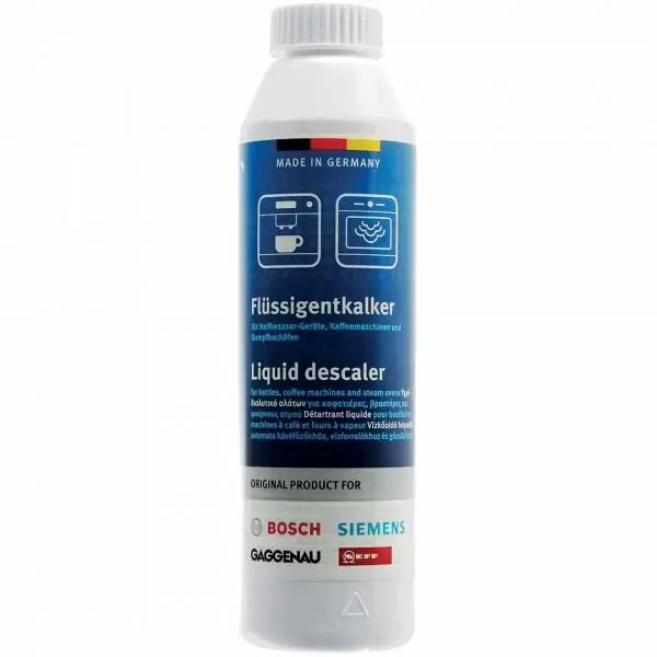 BOSCH Detartrant BOSCH 00312009, 250ml, indeparteaza rapid si eficient depunerile de calcar