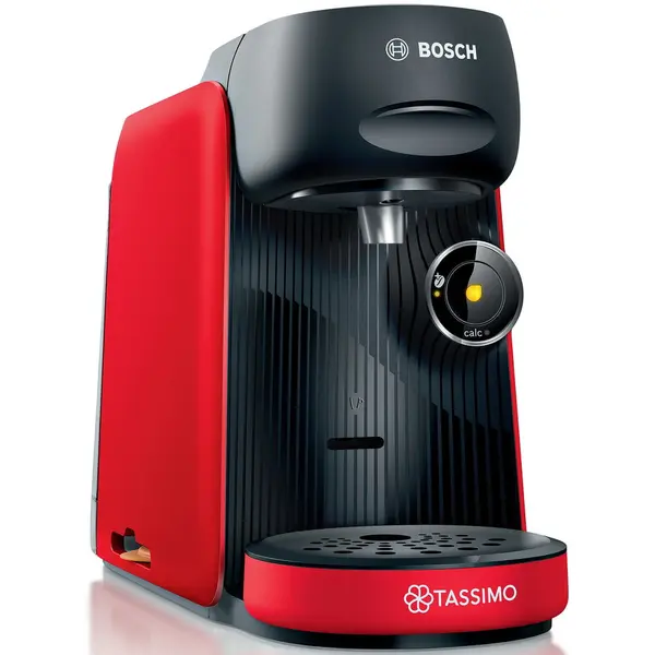 BOSCH Espressor Bosch Tassimo Finesse TAS163E, 1400w, 3.3 bar, 0.7l , autocuratare si decalcifiere, capsule, rosu