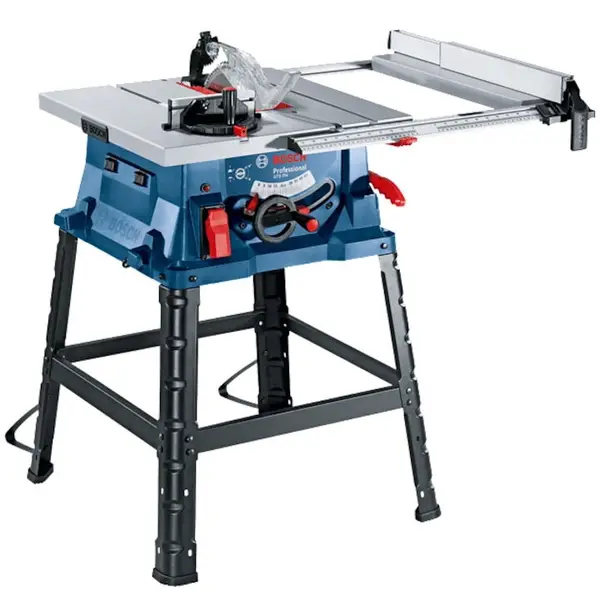 BOSCH Fierastrau circular de banc Bosch Professional GTS 254, 1800 W, 254 mm diametru panza, 555 x 555 mm dimensiune masa, 4300 RPM