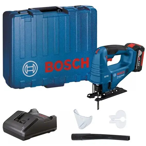 BOSCH Fierastrau pendular pe acumulator Bosch GST 183-LI Professional, cursa 20 mm, 3300 rpm, prindere T, 1 x acumulator Li-Ion 18V, 4 Ah, Albastru