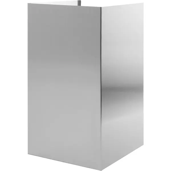 BOSCH Horn inferior canal aer inox BOSCH 11022787, Inaltime 580mm, Baza 257mm, Varf 247mm, Inox