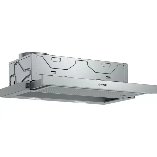 BOSCH Hota incorporabila Bosch DFM064W54, Putere de absorbtie 389 mc/h, 3 trepte de putere, 60 cm, Inox