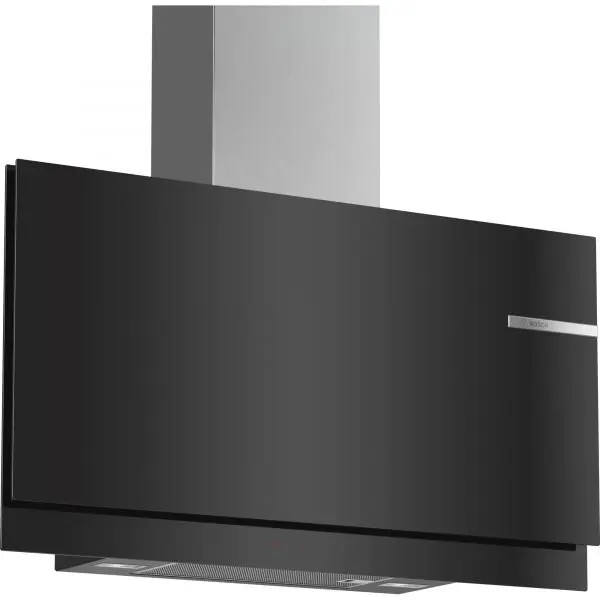 BOSCH Hota incorporabila Bosch DWF97KM60, Putere de absorbtie 739 mc/h, Control touch, EcoSilence, 90 cm, Sticla neagra