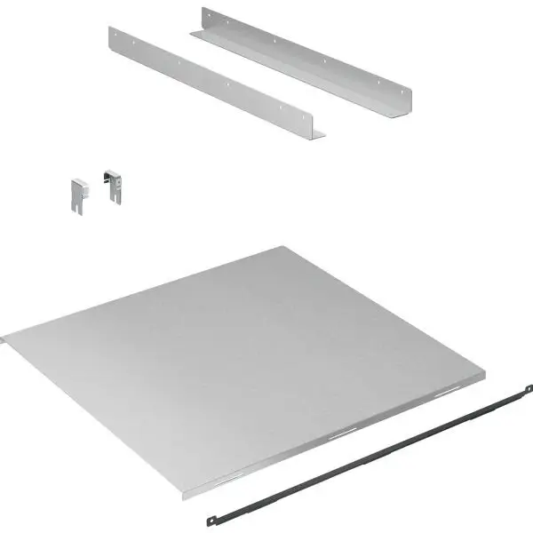 BOSCH Kit instalare BOSCH HEZ6BMA00 - 00776201, Podea intermediara pentru combinarea a doua cuptoare, 55.5 x 51.1 x 1.2 cm, Otel inoxidabil