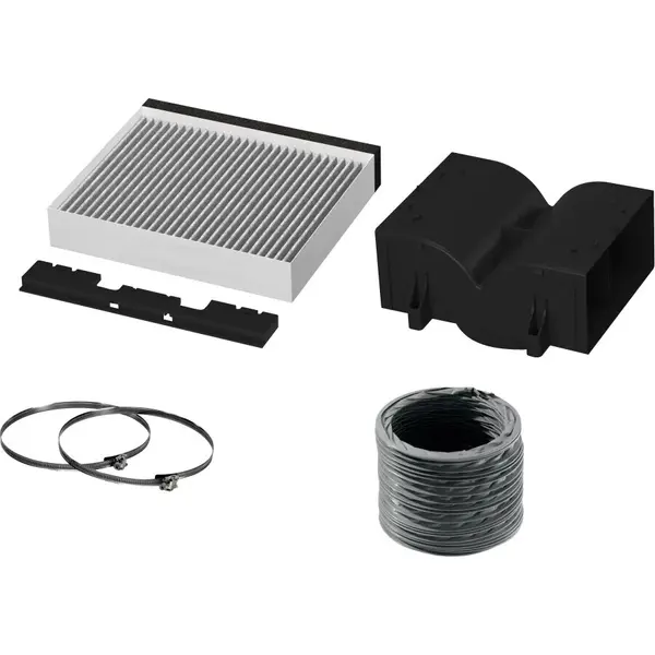 BOSCH Kit Recirculare 17006587 Clean Air Bosch DWZ1CB1I4 Standard pentru Instalarea Hotei In Regim Recirculare pentru Modelele DWB67CM50, DWB67LM50