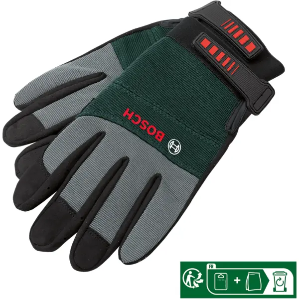 BOSCH Manusi de gradina Bosch, marimea L, Verde