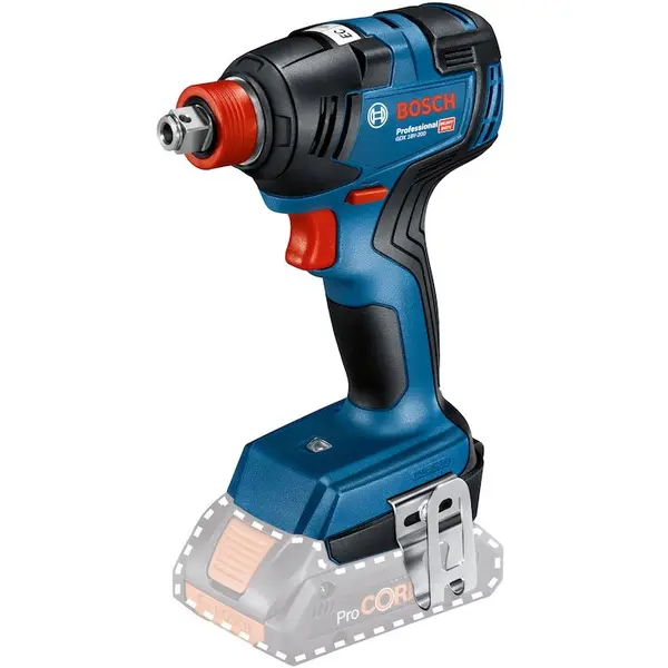 BOSCH Masina de infiletat/desfiletat cu impact (pe acumulator) Bosch Professional GDX 18V-200, 18 V, 200 Nm, 3400 RPM, 4200 percutii/min, cutie L-Boxx, fara acumulator/incarcator
