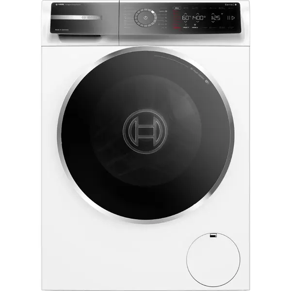 BOSCH Masina de spalat rufe Bosch WGB254A2BY, 10 kg, 1400 RPM, EcoSilence Drive, Home Connect, I-Dos, functie Steam, Clasa A, Alb