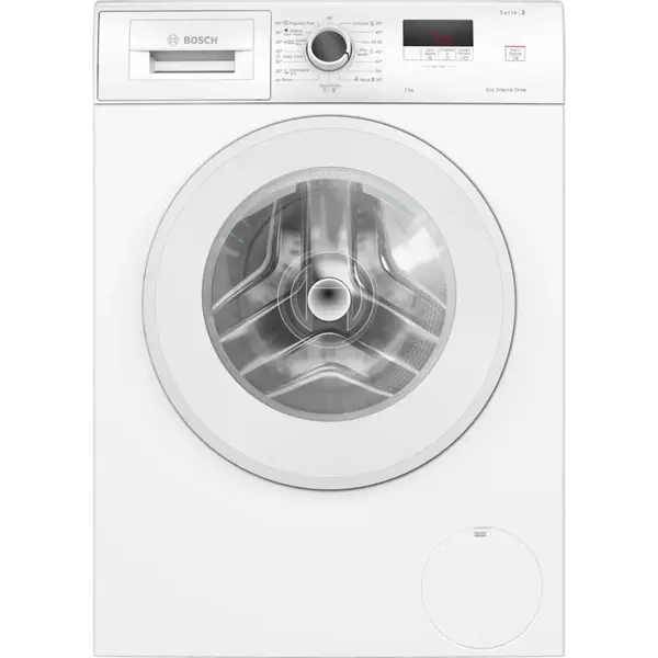 BOSCH Masina de spalat rufe Bosch WGE02200BY, 7 kg, 1200 RPM, Functie reincarcare, Clasa A, Alb