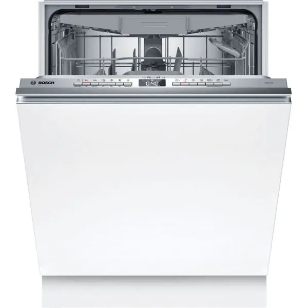 BOSCH Masina de spalat vase Bosch SMV4HVX14E, complet incorporabila, cu Wi-Fi, 14 seturi, clasa C, 6 programe, latime 60 cm, Alb
