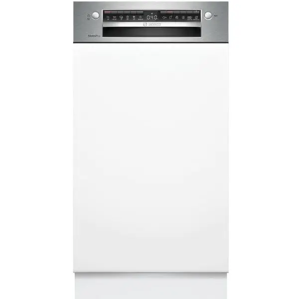 BOSCH Masina de spalat vase incorporabila Bosch SPI4EMS24E, 10 seturi, 6 programe, Clasa C, Home Connect, 45 cm, Inox