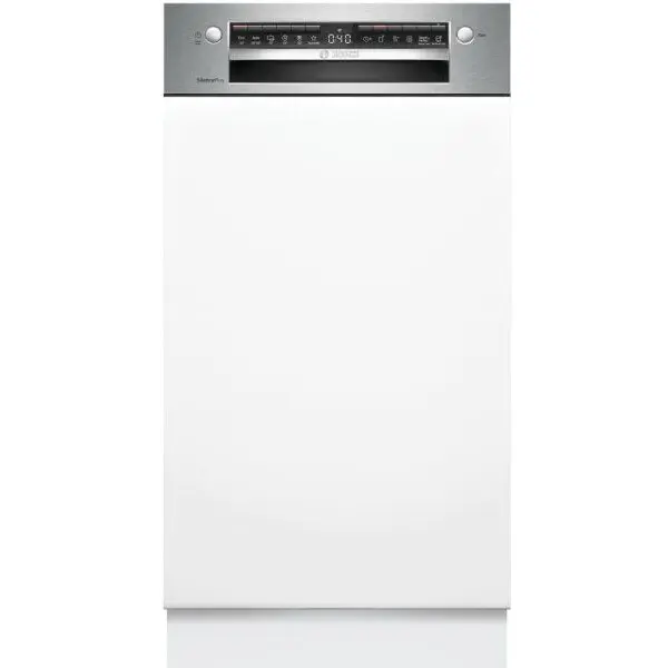 BOSCH Masina de spalat vase incorporabila Bosch SPI4HMS49E, 10 seturi, 6 programe, Clasa E, Home Connect, 45 cm, Alb