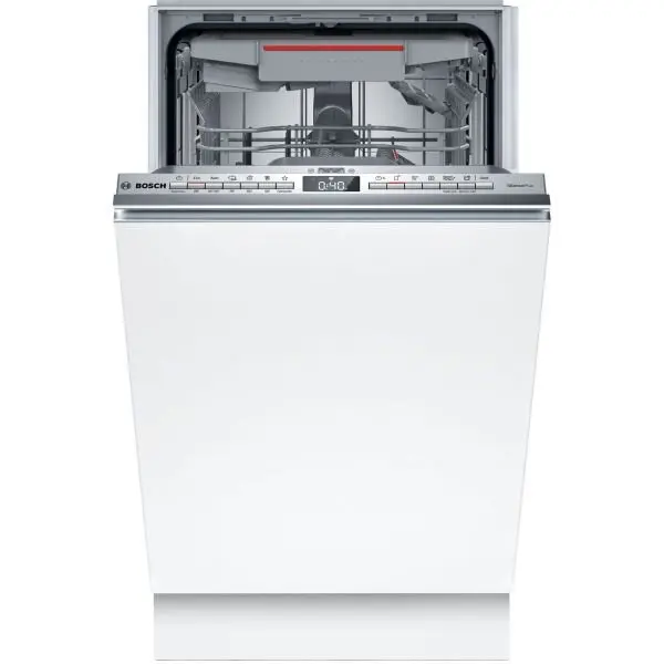 BOSCH Masina de spalat vase incorporabila Bosch SPV4HMX49E, 10 seturi, 6 programe, Clasa E, Home Connect, 45 cm, Alb