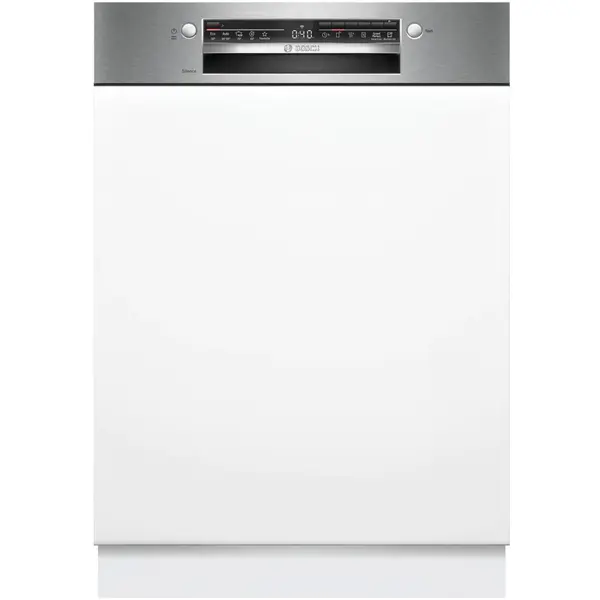 BOSCH Masina de spalat vase partial incorporabila Bosch SMI2ITS09E, 13 seturi, 5 programe, ExtraDry, Tab-count, Silence on demand, Home Connect, EcoSilence Drive, 60 cm, Clasa E
