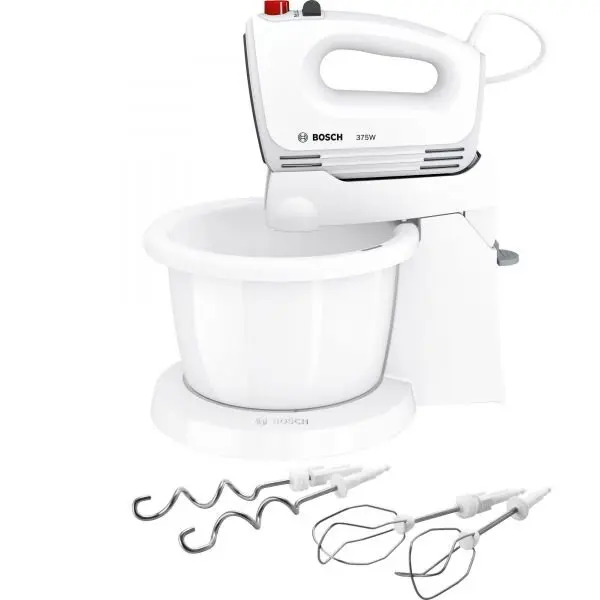 BOSCH Mixer cu bol Bosch CleverMixx MFQ2600G, 375W, Alb