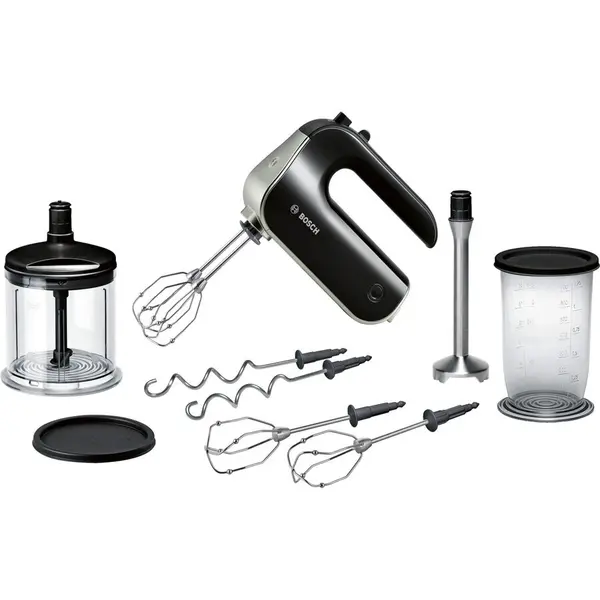 BOSCH Mixer de mana Bosch HomeProfessional, 575 W, multifunctional, 5 viteze, Negru