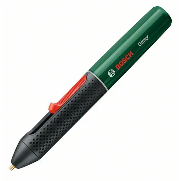 BOSCH Pistol de lipit electric cu acumulator Bosch GLUEY - evergreen, 2.1 Ah, 150°C temperetura lipire, 7 mm diametru bagheta