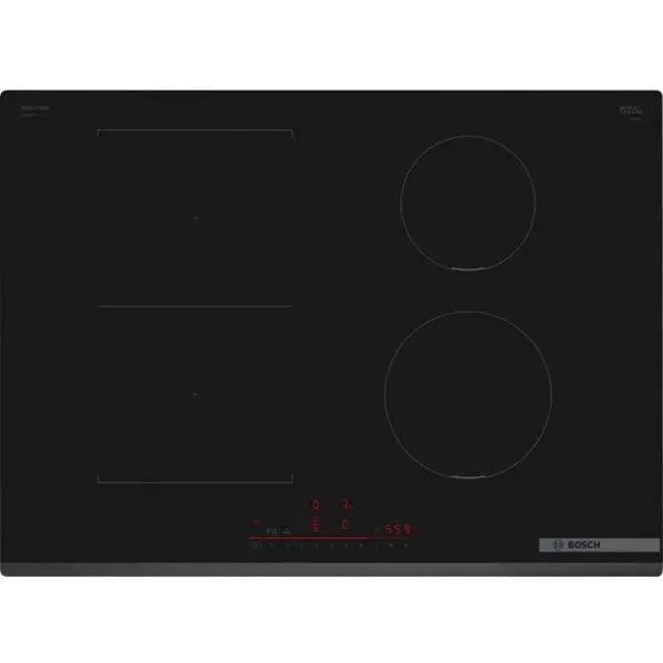 BOSCH Plita cu Inductie Bosch Serie 6 PVS731HB1E, 71 cm, 4 Zone CombiZone, TouchSlider, PowerBoost, Home Connect, Negru
