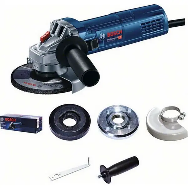BOSCH Polizor unghiular BOSCH GWS 9-125, 900W, 125mm, M14, Valiza Plastic, Albastru