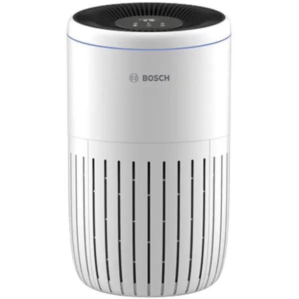 BOSCH Purificator de aer Bosch Air 4000, CADR 300m3/h, Prefiltru, filtru HEPA H13, filtru carbon activ, senzor de praf, timer, alb