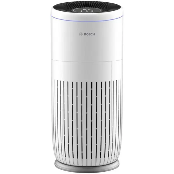 BOSCH Purificator de aer Bosch Air 6000, CADR 600m3/h, Prefiltru, filtru HEPA H13, filtru carbon activ, filtru antibacterian, senzor temperatura si umiditate, senzor de praf, alb