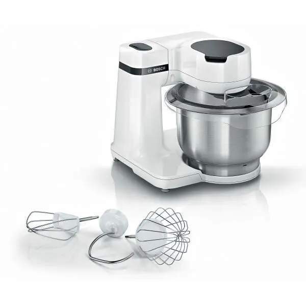 BOSCH Robot de bucatarie Bosch MUMS2EW00, 700 W, 4 viteze, bol 3.8 l, Mixare planetara 3D, Alb Cod produs: MUMS2EW00