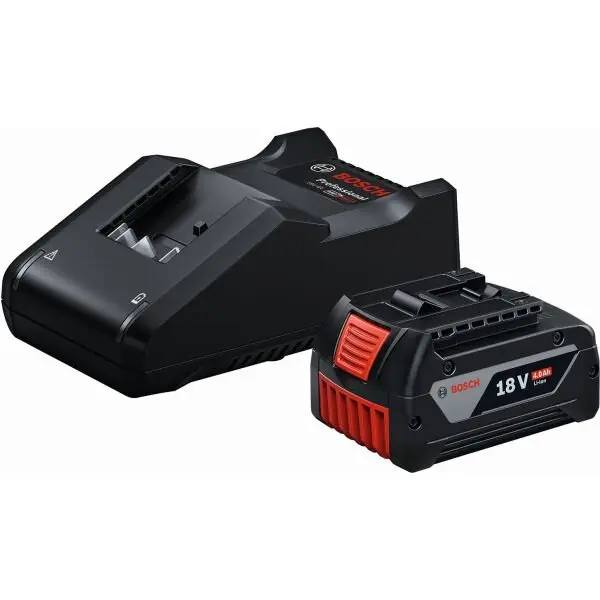 BOSCH Set 1 acumulator si incarcator Bosch, Li-Ion,1600A01B9Y, 18 V, 4 Ah