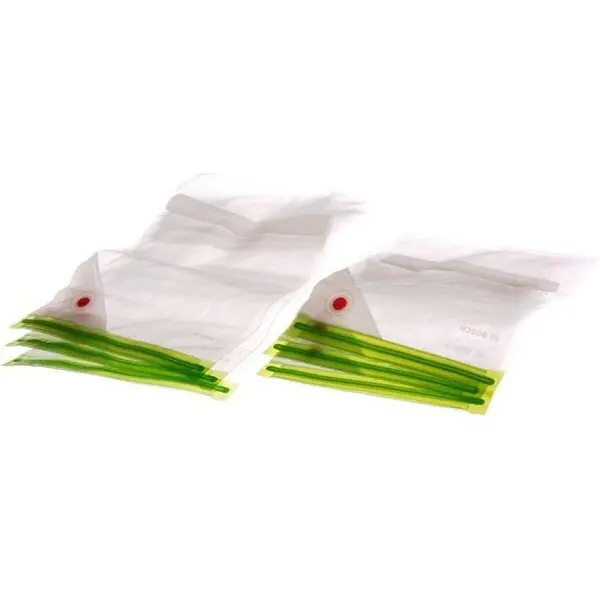 BOSCH Set 6 pungi pentru vidare BOSCH 10021314, 3x punga vidare mare (4 litri), 3x punga vidare mica (1 litru)