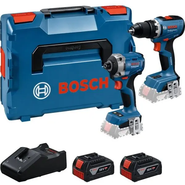 BOSCH Set combi BOSCH 0615A50090, 1x GSR, 1x GDR, 2x GBA 5.0 Ah, 1x GAL 18V-40