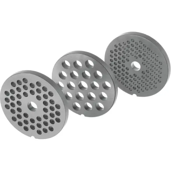 BOSCH Set de 3 discuri BOSCH 12027329, Disc de 3mm (fin), Disc de 4.8mm (mediu), Disc de 8mm (grosier), Otel inoxidabil, Nu lasa gust sau miros