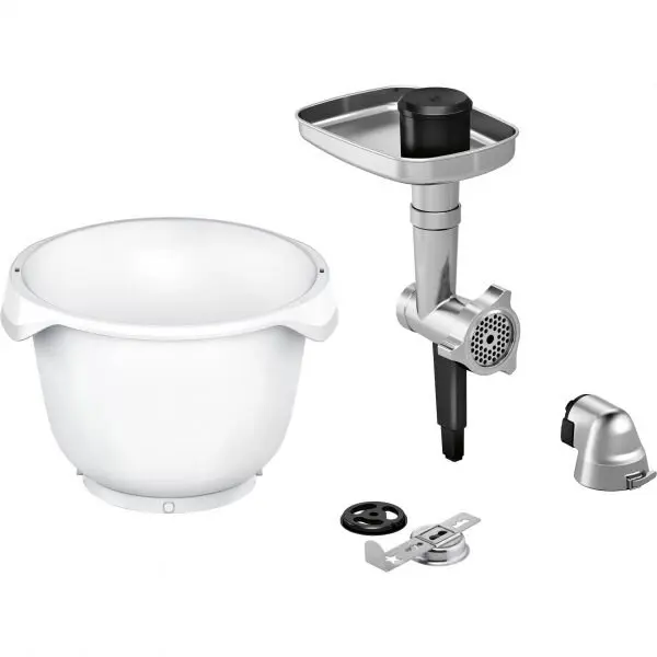 BOSCH Set de accesorii Lifestyle Bosch Baking Sensation MUZ9BS1, destinat pentru biscuiti si fursecuri, vas 5.5 l, 4 forme pentru biscuiti, pentru gama OptiMUM