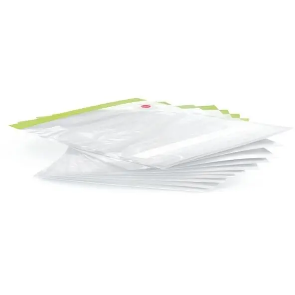BOSCH Set pungi BOSCH MSZV0FB3, 3.8l, 10 buc, transparent-verde
