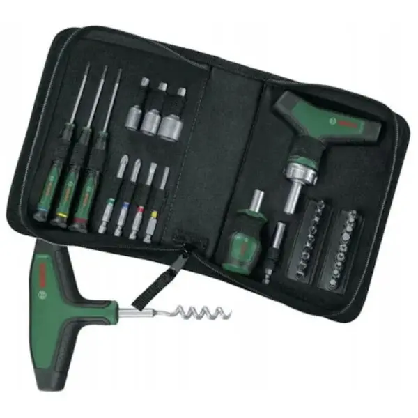 BOSCH Set unelte de mana Bosch Calendar Advent, Verde/Negru
